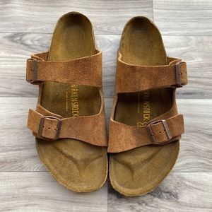 NEW Birkenstock Men’s Arizona Suede Straps